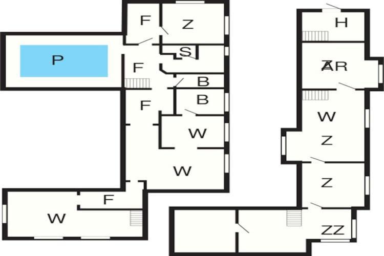 15 Person Holiday Home In Hundslund Extérieur photo